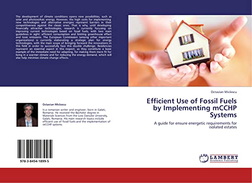 9783845418995: Efficient Use of Fossil Fuels by Implementing mCCHP Systems: A guide for ensure energetic requirements for isolated estates