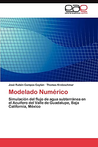 9783845487137: Modelado Numrico: Simulacin del flujo de agua subterrnea en el Acufero del Valle de Guadalupe, Baja California, Mxico