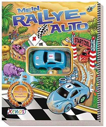 Beispielbild fr Mein Rallye-Auto: mit Rennstrecke zum Ausfalten und aufziehbarem Spielzeugauto zum Verkauf von medimops