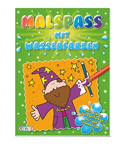 Beispielbild fr Malspa mit Wasserfarben (grn) zum Verkauf von medimops
