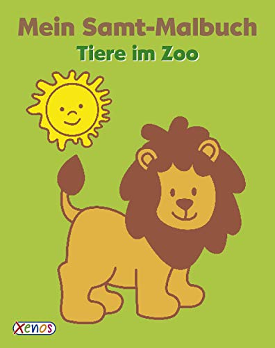 Beispielbild fr Mein Samt-Malbuch: Tiere im Zoo zum Verkauf von medimops