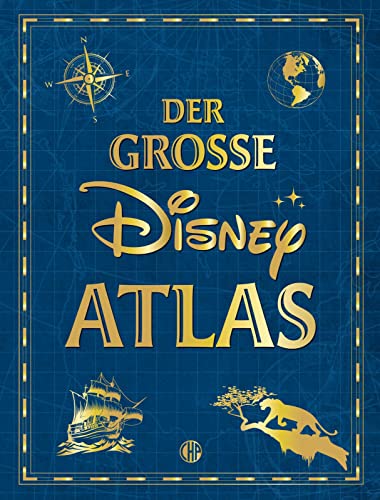 Imagen de archivo de Der groe Disney-Atlas: Detailreiche Karten zu den magischen Welten der 31 beliebtesten Filmklassiker a la venta por medimops