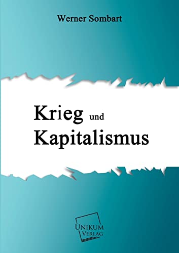 Beispielbild fr Krieg Und Kapitalismus zum Verkauf von Chiron Media