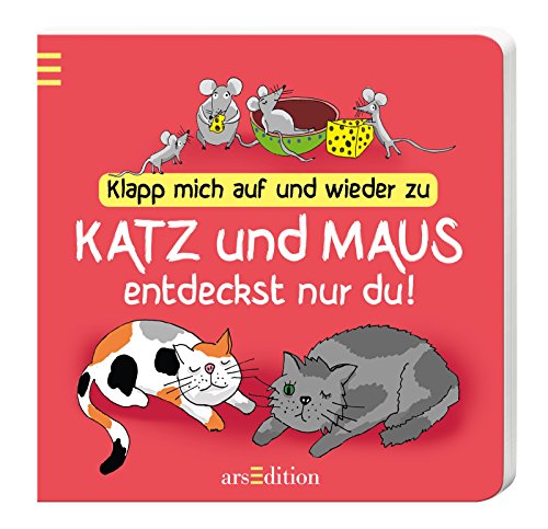 Beispielbild fr Klapp mich auf und wieder zu Katz und Maus entdeckst nur du! zum Verkauf von WorldofBooks