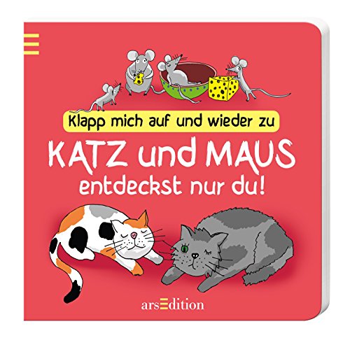 Imagen de archivo de Klapp mich auf und wieder zu Katz und Maus entdeckst nur du! a la venta por WorldofBooks