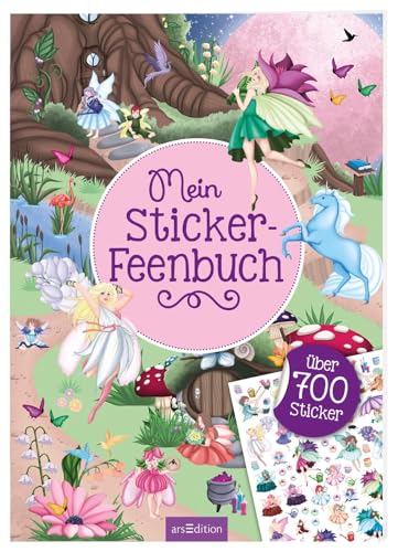 Beispielbild fr Mein Sticker-Feenbuch (Mein Stickerbuch) zum Verkauf von medimops