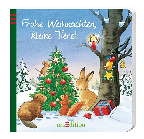 Beispielbild fr Frohe Weihnachten, kleine Tiere! (Weihnachten_Gucklochbuch) zum Verkauf von medimops