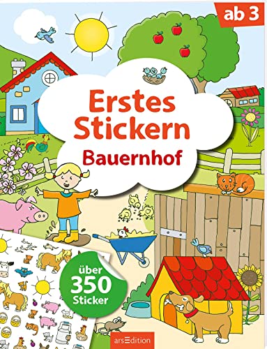 Stock image for Erstes Stickern Bauernhof -Language: german for sale by GreatBookPrices