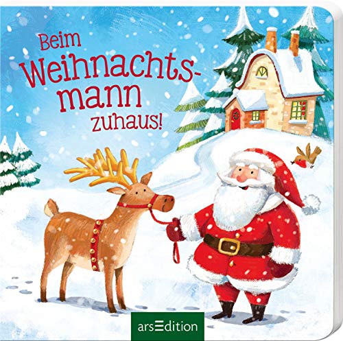 Beispielbild fr Beim Weihnachtsmann zuhaus - guter Erhaltungszustand -1- zum Verkauf von Weisel