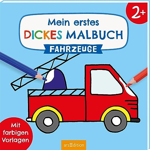 Beispielbild fr Mein erstes dickes Malbuch Fahrzeuge -Language: german zum Verkauf von GreatBookPrices