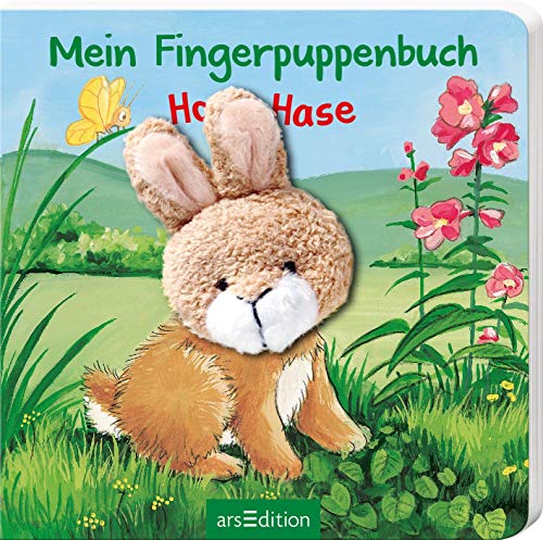 Beispielbild fr Mein Fingerpuppenbuch - Hops Hase (Fingerpuppenbcher) zum Verkauf von medimops