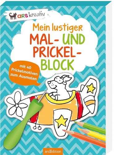 Stock image for Mein lustiger Mal- und Prickel-Block -Language: german for sale by GreatBookPrices
