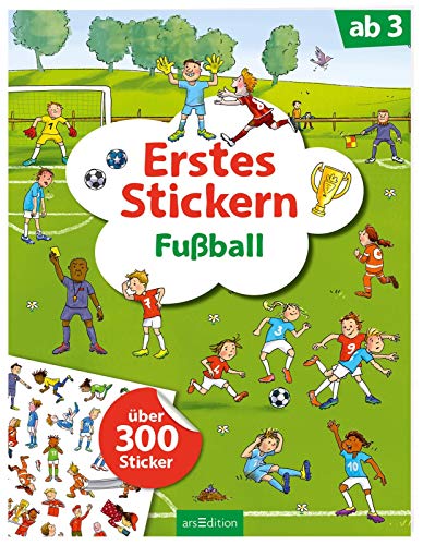 9783845834672: Erstes Stickern - Fuball: ber 300 Sticker