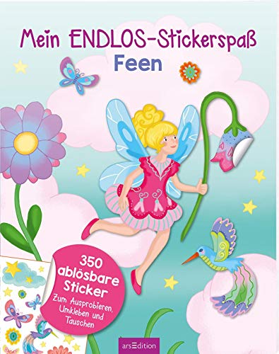 9783845835372: Mein Endlos-Stickerspa Feen: ber 350 ablsbare Sticker