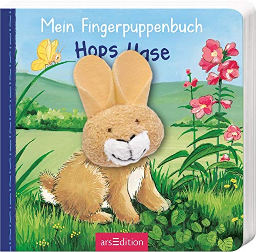 Beispielbild fr Mein Fingerpuppenbuch - Hops Hase (Fingerpuppenbcher) zum Verkauf von medimops