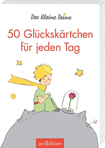 Stock image for Der Kleine Prinz. 50 Glckskrtchen fr jeden Tag -Language: german for sale by GreatBookPrices