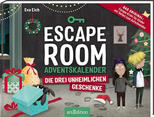 Stock image for Escape Room Adventskalender. Die drei unheimlichen Geschenke: Gamebuch für Kids mit Seiten zum Aufschneiden for sale by WorldofBooks