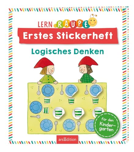 Stock image for Lernraupe - Erstes Stickerheft - Logisches Denken -Language: german for sale by GreatBookPrices