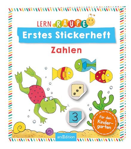 Imagen de archivo de Lernraupe - Erstes Stickerheft - Zahlen a la venta por Revaluation Books
