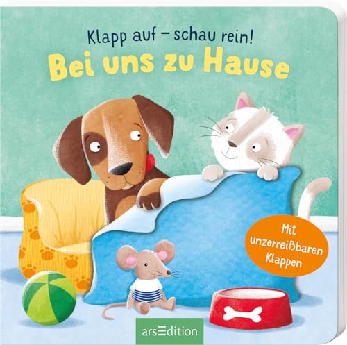 Stock image for Klapp auf - schau rein: Bei uns zu Hause -Language: german for sale by GreatBookPrices