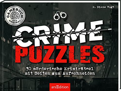 Imagen de archivo de Crime Puzzles. 30 mrderische Krimirtsel mit Seiten zum Aufschneiden a la venta por medimops