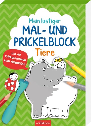 Imagen de archivo de Mein lustiger Mal- und Prickelblock Tiere a la venta por GreatBookPrices