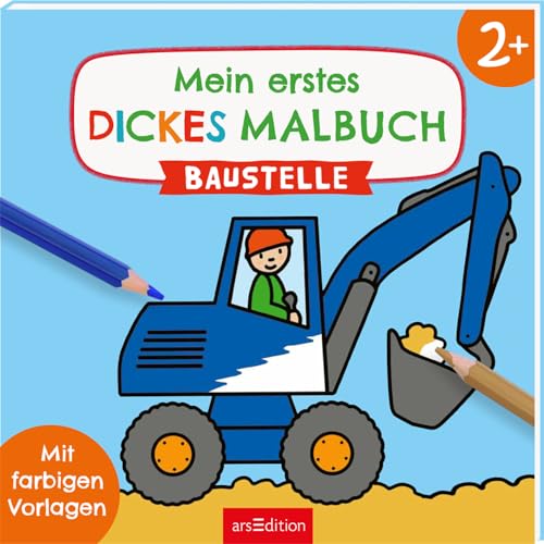 Stock image for Mein erstes dickes Malbuch ab 2 Baustelle for sale by GreatBookPrices