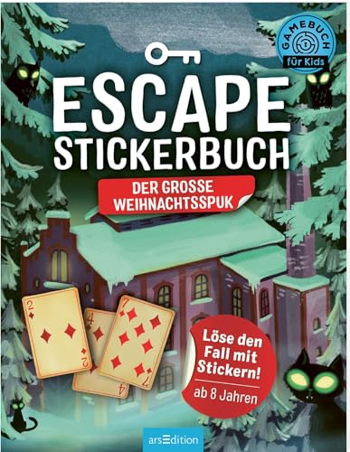 Stock image for Escape-Stickerbuch - Der groe Weihnachtsspuk for sale by GreatBookPrices