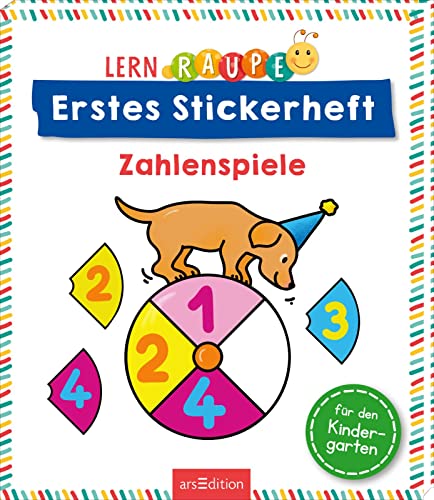 Stock image for Lernraupe - Erstes Stickerheft - Zahlenspiele for sale by GreatBookPrices