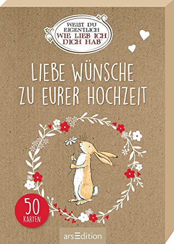 Beispielbild fr Weit du eigentlich, wie lieb ich dich hab? Liebe Wnsche zu eurer Hochzeit: Kartenbox mit 50 Krtchen zum Verkauf von medimops