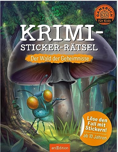 Stock image for Krimi-Stickerrtsel - Der Wald der Geheimnisse for sale by GreatBookPrices