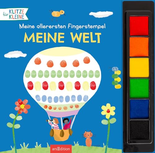 Stock image for Fr Klitzekleine: Meine allerersten Fingerstempel Meine Welt for sale by GreatBookPrices