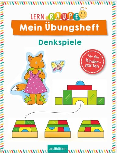 Stock image for Lernraupe - Mein bungsheft - Denkspiele for sale by GreatBookPrices