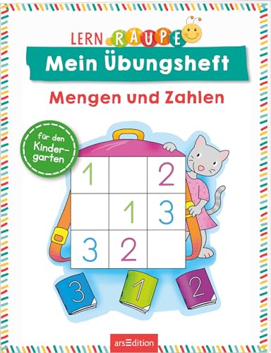 Stock image for Lernraupe - Mein bungsheft - Mengen und Zahlen for sale by GreatBookPrices