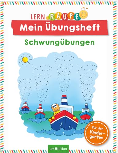 9783845856018: Lernraupe - Mein bungsheft - Schwungbungen: Fr den Kindergarten
