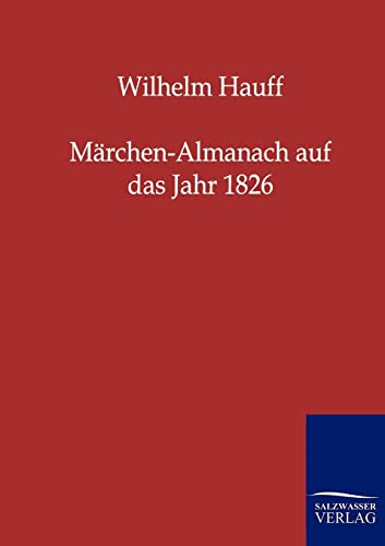 Stock image for Marchen-Almanach auf das Jahr 1826 for sale by Chiron Media