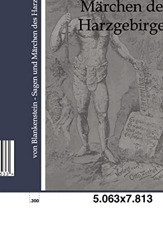 Stock image for Sagen und Mrchen des Harzgebirges for sale by Blackwell's
