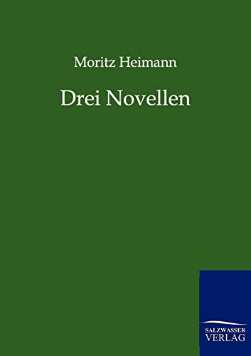 9783846001011: Drei Novellen