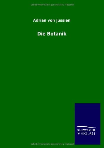 Stock image for Die Botanik for sale by Ria Christie Collections