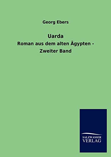 Uarda (German Edition) (9783846019566) by Ebers, Georg