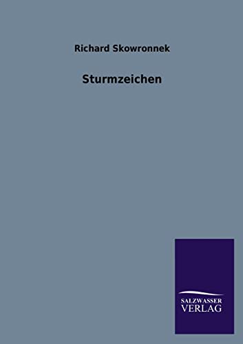 9783846021873: Sturmzeichen