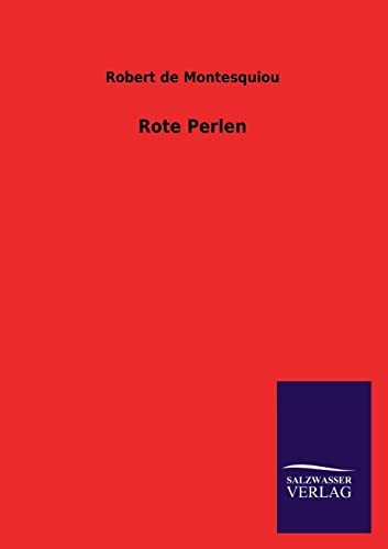 Stock image for Rote Perlen (German Edition) for sale by Lucky's Textbooks