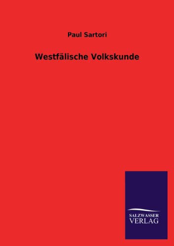 Stock image for Westflische Volkskunde (German Edition) for sale by Lucky's Textbooks