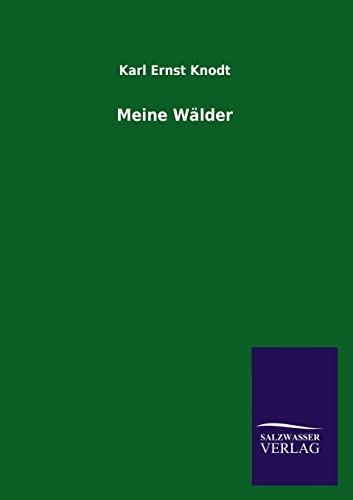 Imagen de archivo de Meine Wlder (German Edition) a la venta por Lucky's Textbooks