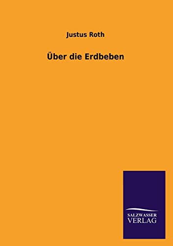 Stock image for ber die Erdbeben for sale by PBShop.store US
