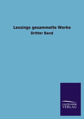 Stock image for Lessings gesammelte Werke for sale by Ria Christie Collections