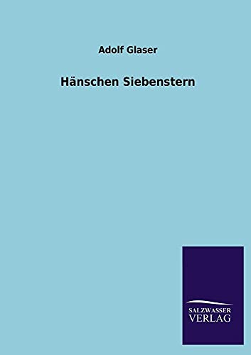 Stock image for Hanschen Siebenstern (German Edition) for sale by Lucky's Textbooks