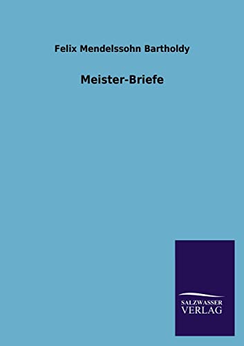 9783846033876: Meister-Briefe