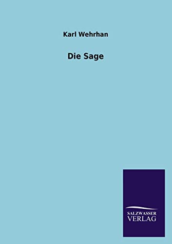 Stock image for Die Sage (German Edition) for sale by Lucky's Textbooks