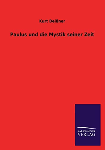Stock image for Paulus Und Die Mystik Seiner Zeit for sale by Chiron Media